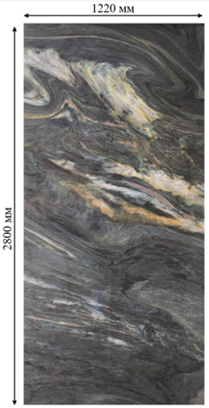 Панели гибкий мрамор "Бриз"