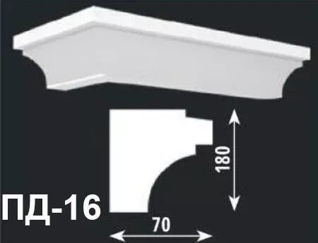 Подоконник ПД-16